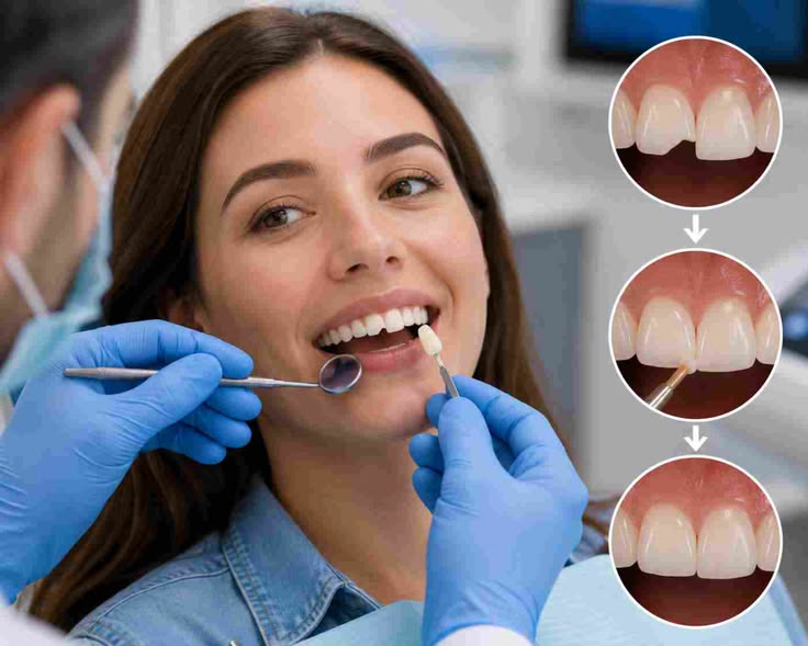 Dental veneer shade matching
